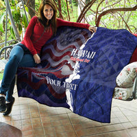 Personalized Hawaii Statehood Day Quilt 66th Anniversary - Polynesian Pride