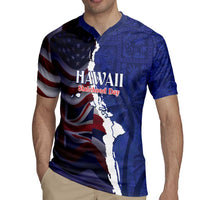 Personalized Hawaii Statehood Day Rugby Jersey 66th Anniversary - Polynesian Pride