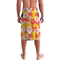 Yellow Hawaii Hibiscus Lavalava Tropical Flowers Seamless Pattern - Polynesian Pride