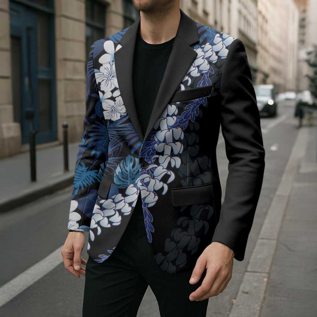 Polu Aloha Hawaii Lei Blazer Tropical Flowers Elegant Vibe - Polynesian Pride