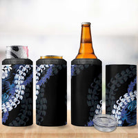 Polu Aloha Hawaii Lei 4 in 1 Can Cooler Tumbler Tropical Flowers Elegant Vibe - Polynesian Pride