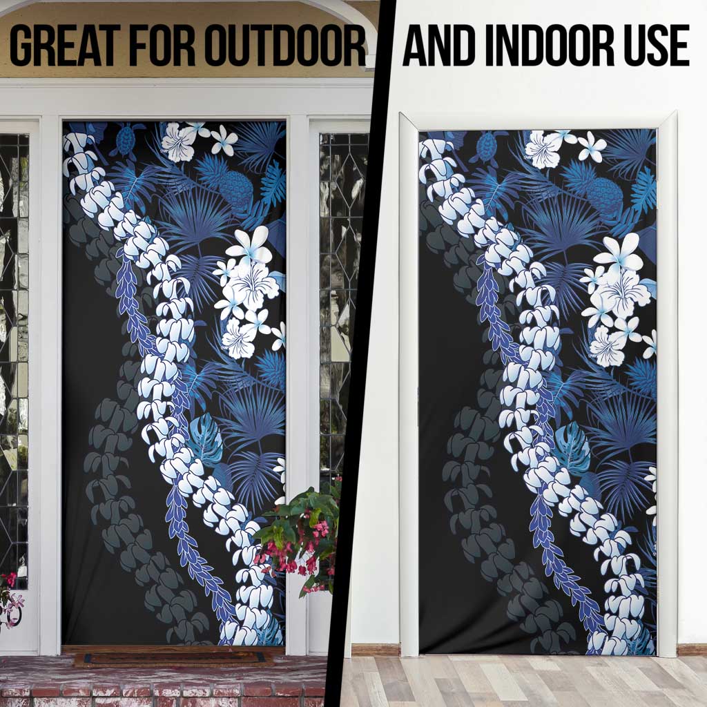Polu Aloha Hawaii Lei Door Cover Tropical Flowers Elegant Vibe - Polynesian Pride