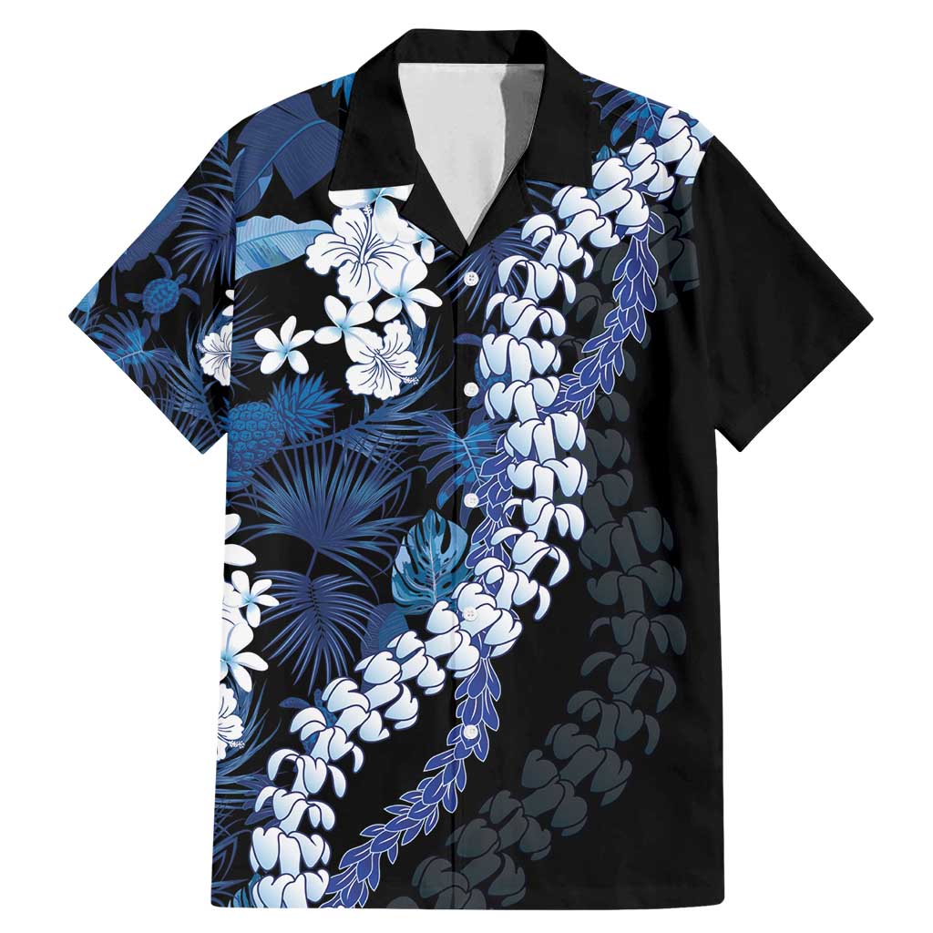 Polu Aloha Hawaii Lei Family Matching Mermaid Dress and Hawaiian Shirt Tropical Flowers Elegant Vibe - Polynesian Pride