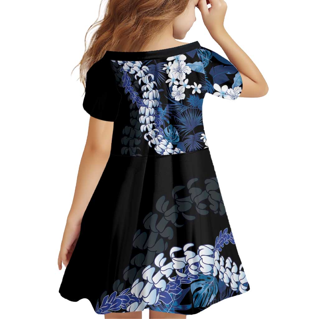 Polu Aloha Hawaii Lei Family Matching Off Shoulder Short Dress and Hawaiian Shirt Tropical Flowers Elegant Vibe - Polynesian Pride