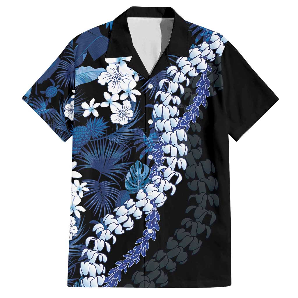 Polu Aloha Hawaii Lei Family Matching Off Shoulder Short Dress and Hawaiian Shirt Tropical Flowers Elegant Vibe - Polynesian Pride