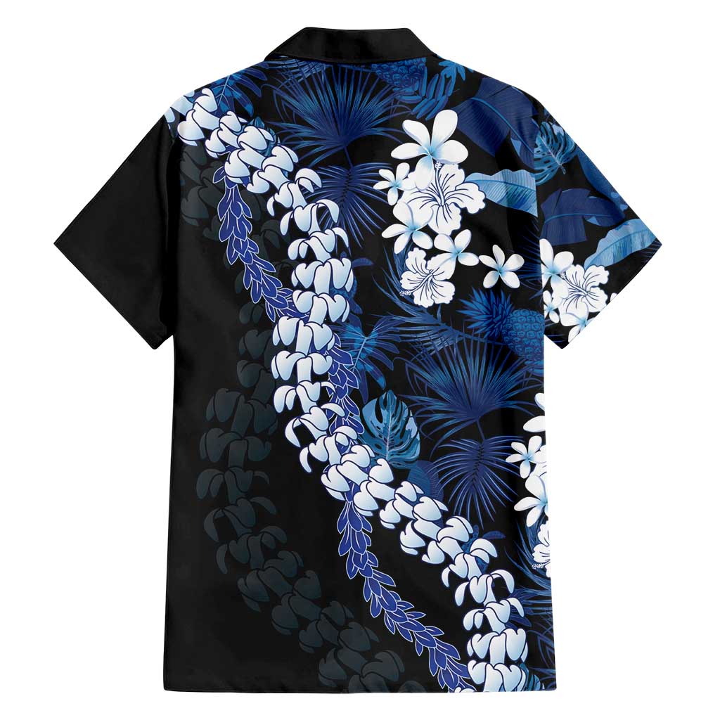 Polu Aloha Hawaii Lei Family Matching Short Sleeve Bodycon Dress and Hawaiian Shirt Tropical Flowers Elegant Vibe - Polynesian Pride