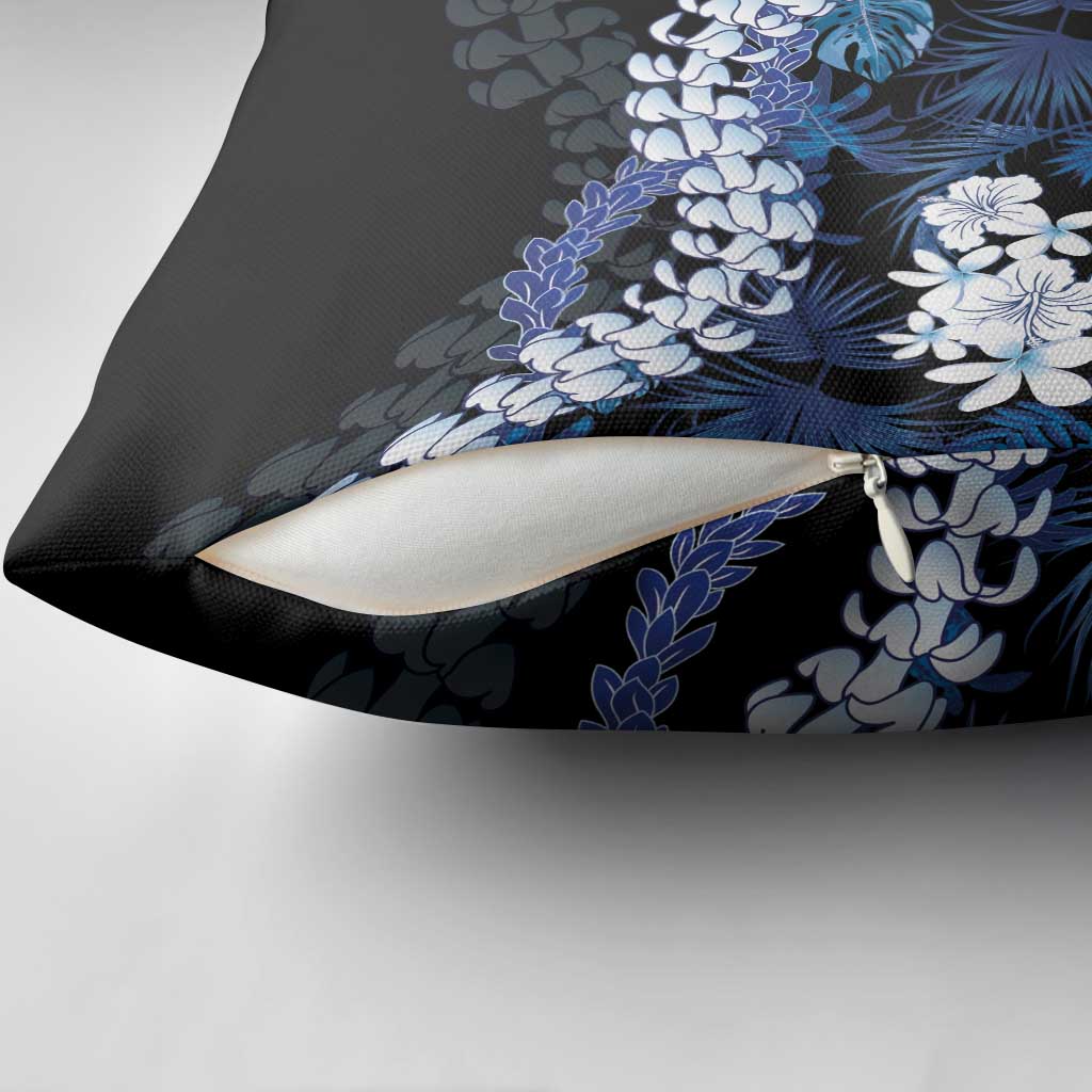 Polu Aloha Hawaii Lei Pillow Cover Tropical Flowers Elegant Vibe - Polynesian Pride