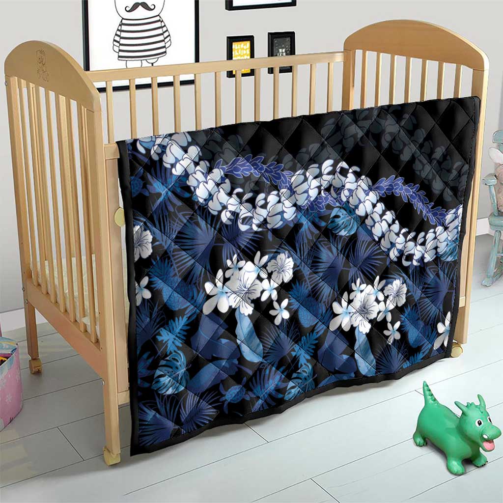 Polu Aloha Hawaii Lei Quilt Tropical Flowers Elegant Vibe - Polynesian Pride