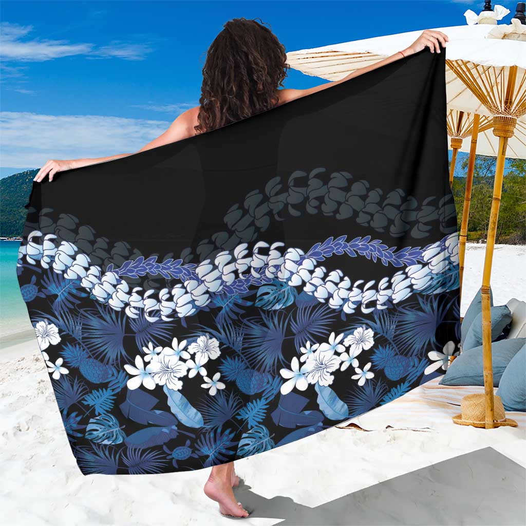 Polu Aloha Hawaii Lei Sarong Tropical Flowers Elegant Vibe - Polynesian Pride