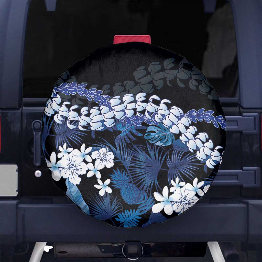 Polu Aloha Hawaii Lei Spare Tire Cover Tropical Flowers Elegant Vibe - Polynesian Pride