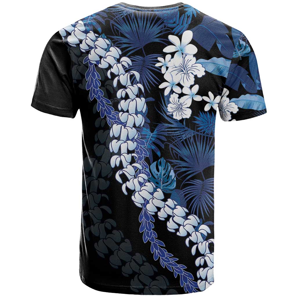 Polu Aloha Hawaii Lei T Shirt Tropical Flowers Elegant Vibe - Polynesian Pride