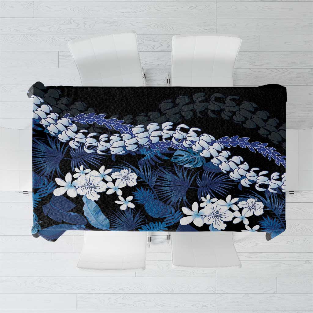 Polu Aloha Hawaii Lei Tablecloth Tropical Flowers Elegant Vibe - Polynesian Pride