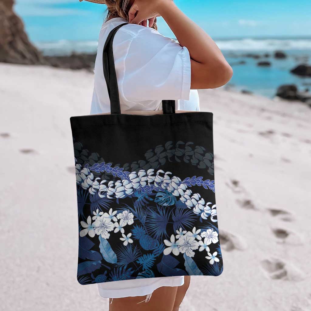 Polu Aloha Hawaii Lei Tote Bag Tropical Flowers Elegant Vibe - Polynesian Pride