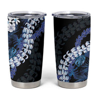 Polu Aloha Hawaii Lei Tumbler Cup Tropical Flowers Elegant Vibe - Polynesian Pride