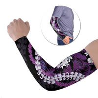 Poni Aloha Hawaii Lei Arm Sleeves Tropical Flowers Elegant Vibe - Polynesian Pride