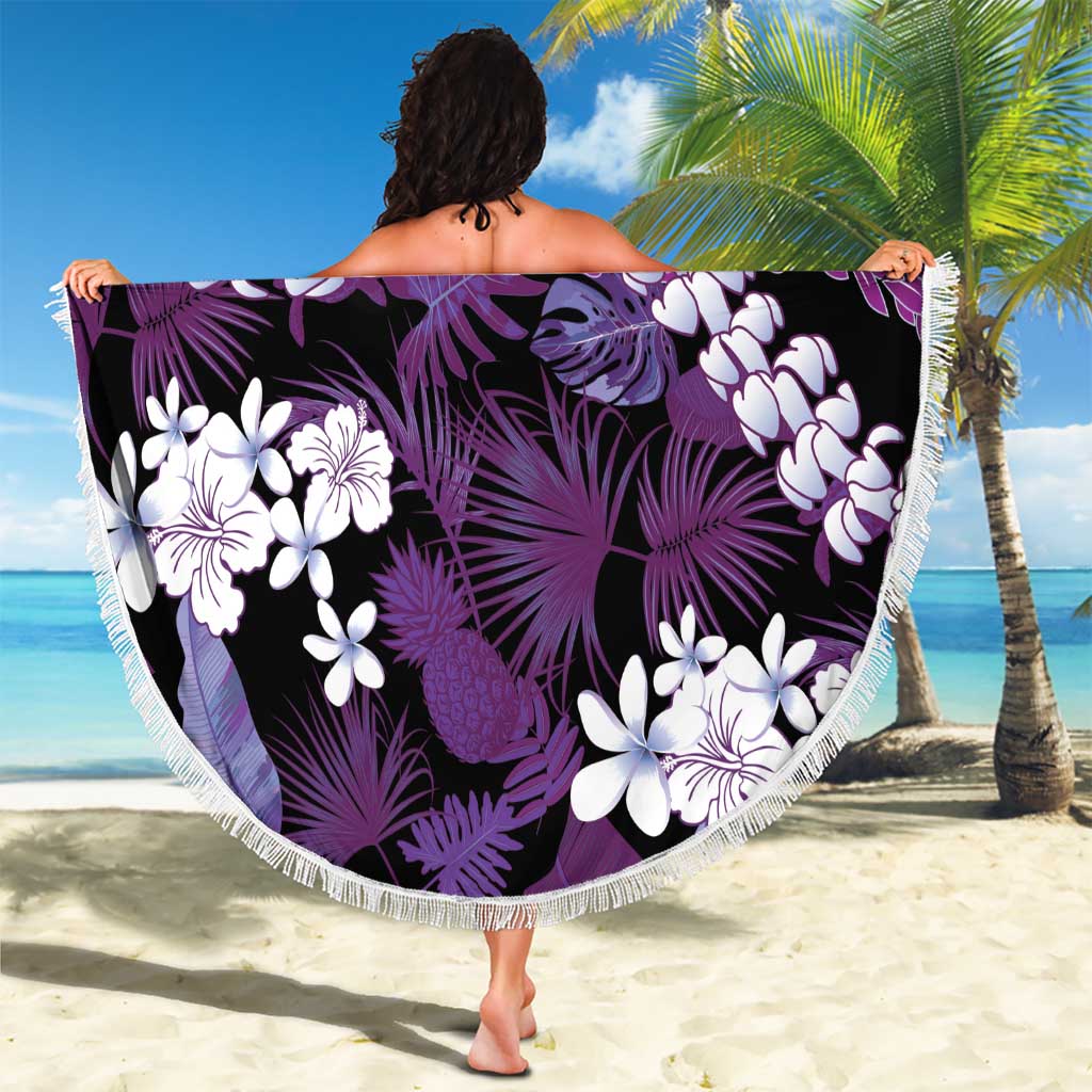 Poni Aloha Hawaii Lei Beach Blanket Tropical Flowers Elegant Vibe - Polynesian Pride