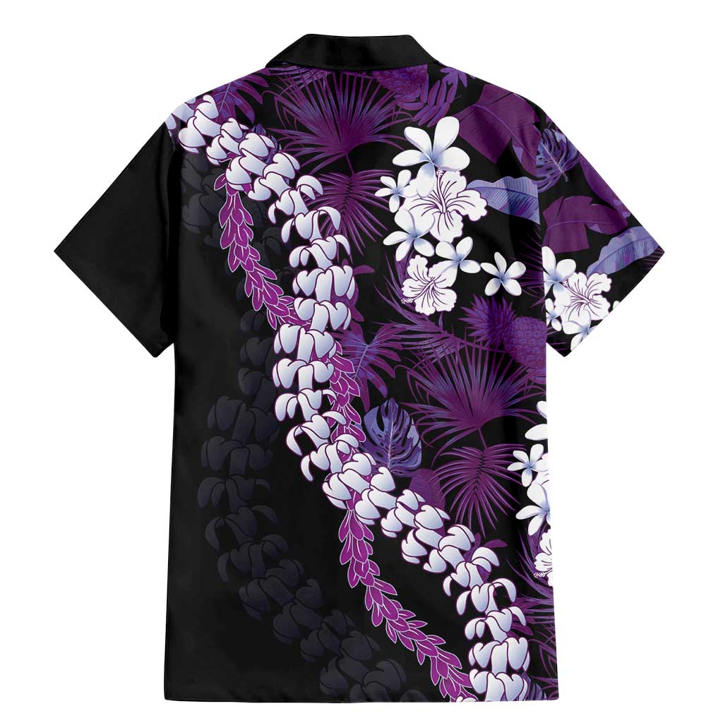Poni Aloha Hawaii Lei Family Matching Mermaid Dress and Hawaiian Shirt Tropical Flowers Elegant Vibe - Polynesian Pride