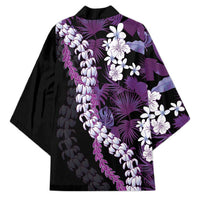 Poni Aloha Hawaii Lei Kimono Tropical Flowers Elegant Vibe - Polynesian Pride