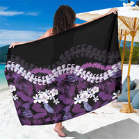 Poni Aloha Hawaii Lei Sarong Tropical Flowers Elegant Vibe - Polynesian Pride