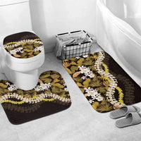 Kula Aloha Hawaii Lei Bathroom Set Tropical Flowers Elegant Vibe - Polynesian Pride