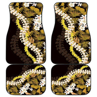 Kula Aloha Hawaii Lei Car Mats Tropical Flowers Elegant Vibe - Polynesian Pride