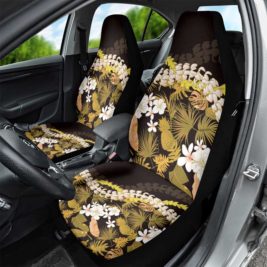 Kula Aloha Hawaii Lei Car Seat Cover Tropical Flowers Elegant Vibe - Polynesian Pride