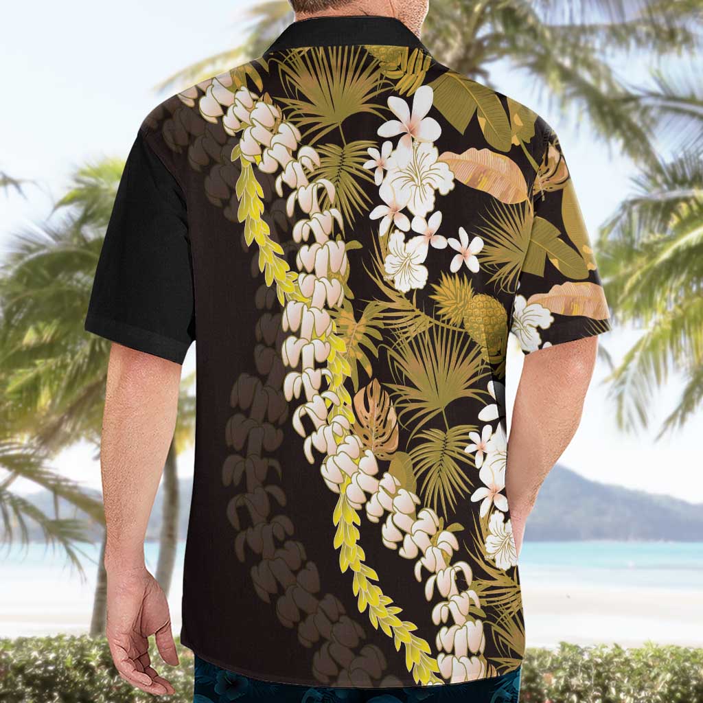 Kula Aloha Hawaii Lei Hawaiian Shirt Tropical Flowers Elegant Vibe - Polynesian Pride