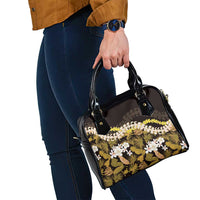 Kula Aloha Hawaii Lei Shoulder Handbag Tropical Flowers Elegant Vibe - Polynesian Pride