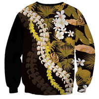 Kula Aloha Hawaii Lei Sweatshirt Tropical Flowers Elegant Vibe - Polynesian Pride