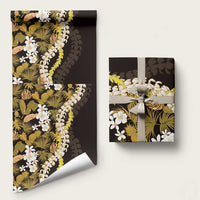 Kula Aloha Hawaii Lei Wrapping Paper Tropical Flowers Elegant Vibe - Polynesian Pride
