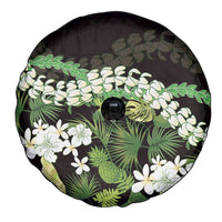 Omaomao Aloha Hawaii Lei Spare Tire Cover Tropical Flowers Elegant Vibe - Polynesian Pride