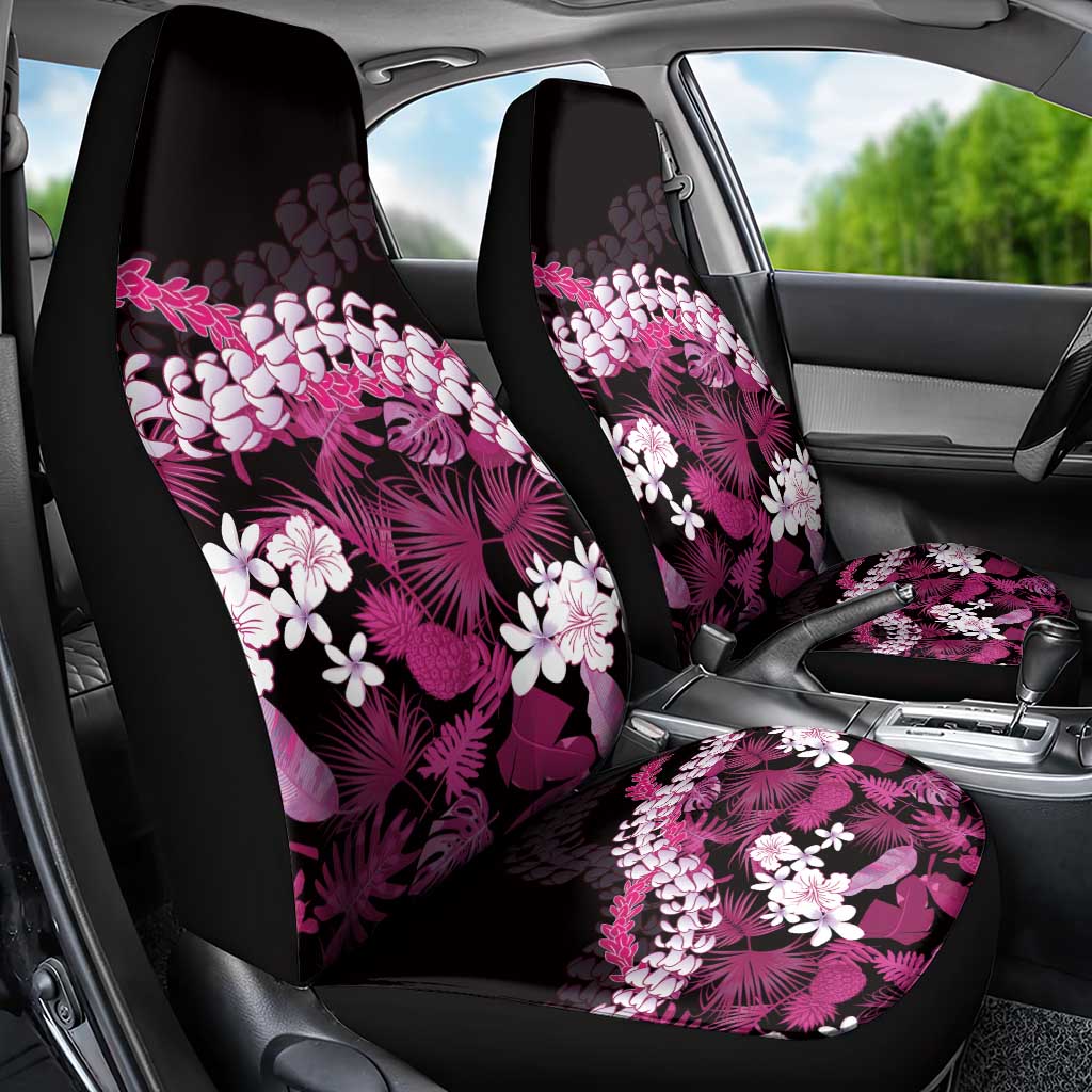 Akala Aloha Hawaii Lei Car Seat Cover Tropical Flowers Elegant Vibe - Polynesian Pride