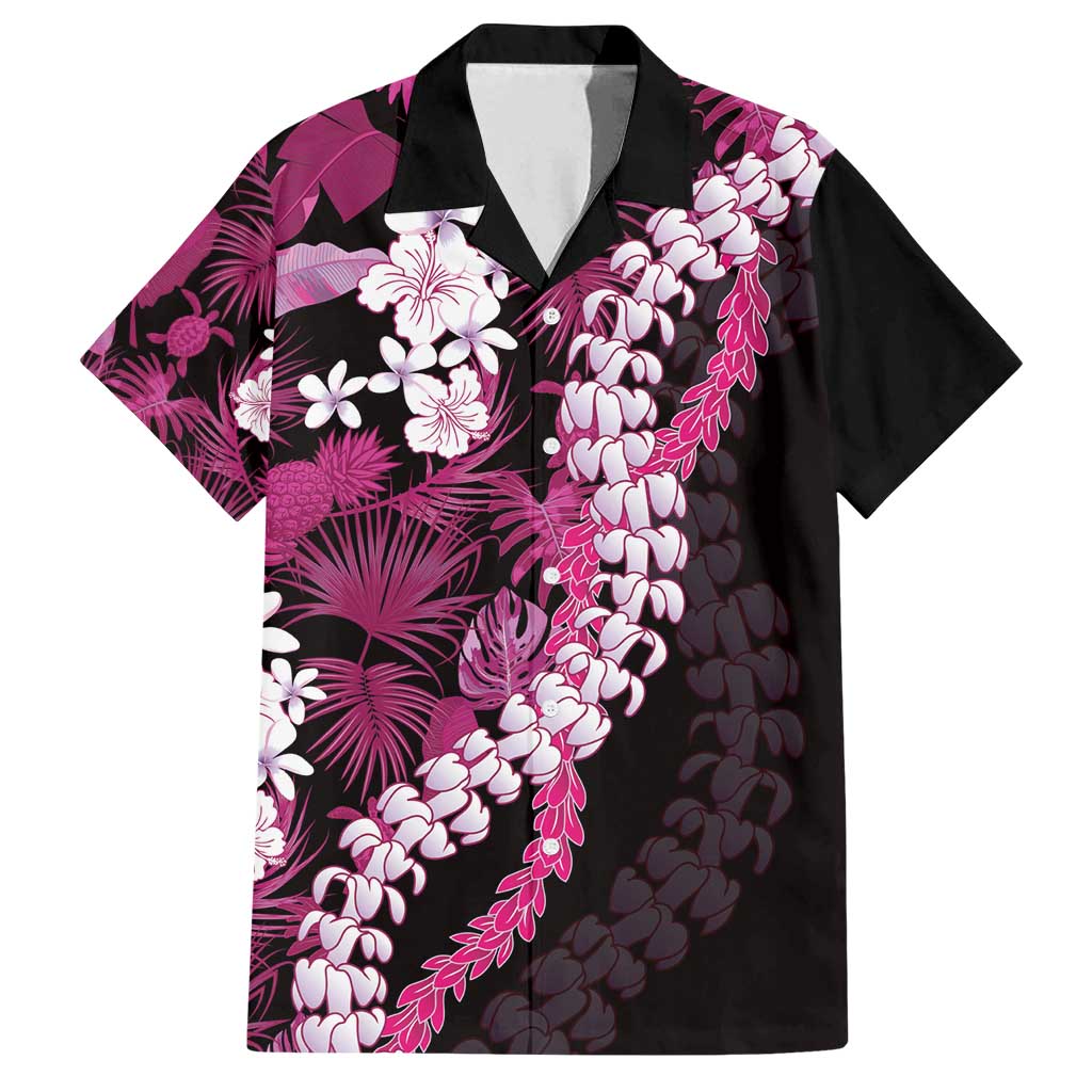 Akala Aloha Hawaii Lei Family Matching Long Sleeve Bodycon Dress and Hawaiian Shirt Tropical Flowers Elegant Vibe - Polynesian Pride