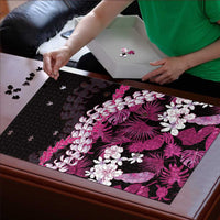 Akala Aloha Hawaii Lei Puzzle Tropical Flowers Elegant Vibe - Polynesian Pride