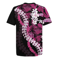 Akala Aloha Hawaii Lei Rugby Jersey Tropical Flowers Elegant Vibe - Polynesian Pride