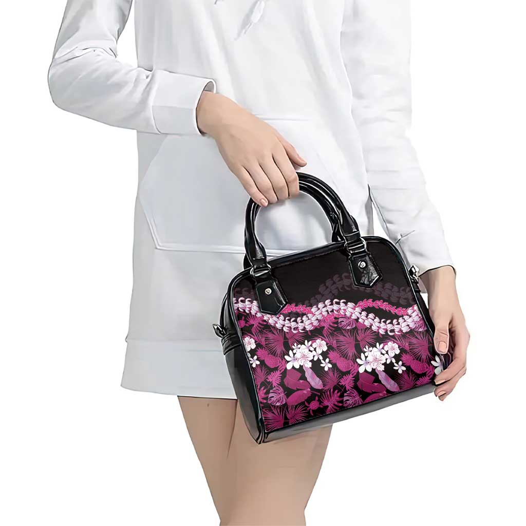 Akala Aloha Hawaii Lei Shoulder Handbag Tropical Flowers Elegant Vibe - Polynesian Pride