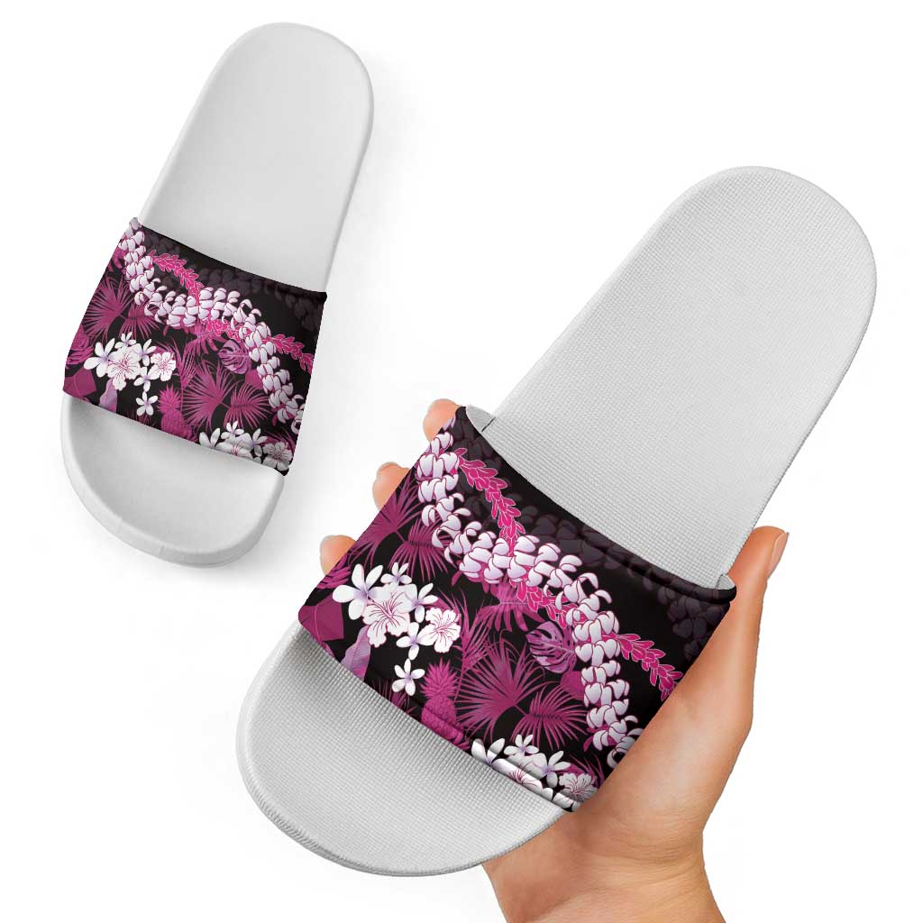 Akala Aloha Hawaii Lei Slide Sandals Tropical Flowers Elegant Vibe LT14 - Polynesian Pride