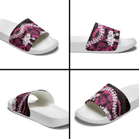 Akala Aloha Hawaii Lei Slide Sandals Tropical Flowers Elegant Vibe LT14 - Polynesian Pride