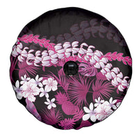 Akala Aloha Hawaii Lei Spare Tire Cover Tropical Flowers Elegant Vibe - Polynesian Pride