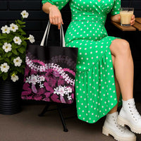 Akala Aloha Hawaii Lei Tote Bag Tropical Flowers Elegant Vibe - Polynesian Pride