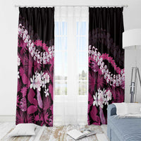 Akala Aloha Hawaii Lei Window Curtain Tropical Flowers Elegant Vibe LT14 - Polynesian Pride