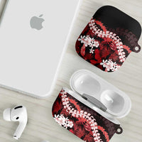 Ulaula Aloha Hawaii Lei AirPods Case Tropical Flowers Elegant Vibe - Polynesian Pride