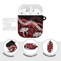 Ulaula Aloha Hawaii Lei AirPods Case Tropical Flowers Elegant Vibe - Polynesian Pride