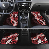 Ulaula Aloha Hawaii Lei Car Mats Tropical Flowers Elegant Vibe - Polynesian Pride