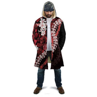 Ulaula Aloha Hawaii Lei Cloak Tropical Flowers Elegant Vibe - Polynesian Pride