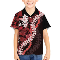 Ulaula Aloha Hawaii Lei Family Matching Summer Maxi Dress and Hawaiian Shirt Tropical Flowers Elegant Vibe - Polynesian Pride