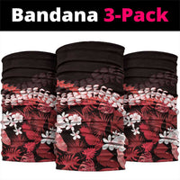 Ulaula Aloha Hawaii Lei Neck Gaiter Tropical Flowers Elegant Vibe - Polynesian Pride