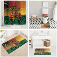 Vanuatu Independence Day Bathroom Set Chibi Boar Proud To Be A Ni-Van LT14 - Polynesian Pride