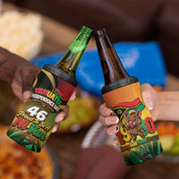 Vanuatu Independence Day 4 in 1 Can Cooler Tumbler Chibi Boar Proud To Be A Ni-Van LT14 - Polynesian Pride