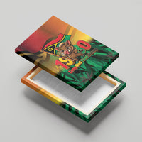 Vanuatu Independence Day Canvas Wall Art Chibi Boar Proud To Be A Ni-Van LT14 - Polynesian Pride